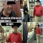 Let me call a buddy who’s an expert