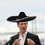 Greasy Gavin Newsom bragging