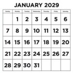 January 20 2029