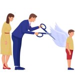 parents cut wings of their child