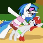 Colt L Money X Vinyl Scratch A Tropical Octav3 Animation (NSFW)