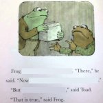 Frog and Toad