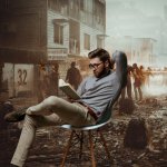 Reading during apocalypse