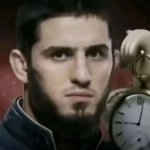 Khabib showing Time