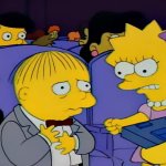 martin y lisa simpson