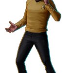 Captain Kirk on Communicator png