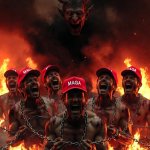 MAGAts burning in Hell with Satan laughing
