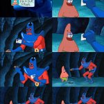 Patrick Star Man Ray HQ