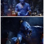Will Smith: Aladdin, the Genie. template