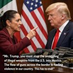 Sheinbaum tells Trump