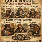 2. Ezekiel’s Gog/Magog Used to demonize: Muslims, Mongols, Vikin