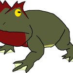 Male Beelzebufo (Paleoverse + EOIverse)