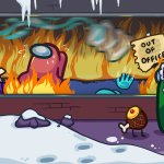 among us out of office