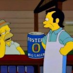 Homer Fosters Beer
