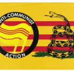 Vietnam anti-communist action gadsen flag