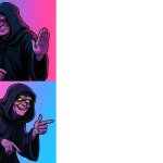 Robed space emperor hotline bling