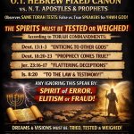 MY sound verbiage#3: The O.T. Hebrew Fixed Canon, rather clearly