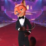 Nick Wilde Tux template