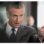 newsom pointing