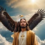 Jesus and Eagle