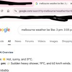 Melbourne Weather Meme Template meme