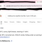 Melbourne Weather Meme Template template