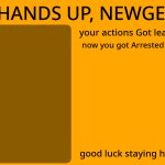 Hands up newgen template