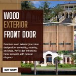 Wood Exterior Front Door