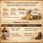 YHWH God’s prophets Ezekiel-Jeremiah Historical Fulfillment (Ver