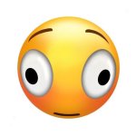 distorted face emoji meme