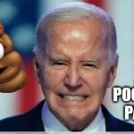 Joe Biden pooped