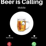 Beer is calling