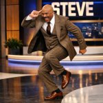 Steve Harvey hitting the griddy