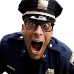 Surprised Cop
