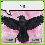 hug raven