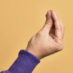 Italian hand gesutre