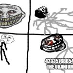 is part 2 how to make people fly | STEP 4 GET MORE RADIATION; STEP 3 GO TO POWER PLANT; STEP 45 EAT THE TROLLFACE; 4233576865443567899 THE URANIUM INCIDENT | image tagged in void | made w/ Imgflip meme maker