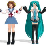 Haruhi Suzumiya and Hatsune Miku, The BFF's