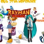 Haruhi and Hatsune with Rayman