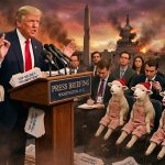 Trump Reports on Casualties meme