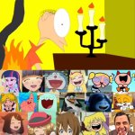 Goodasio3 team Laughs at Matthew's clothes on fire? | image tagged in who laughs at matthew's clothes on fire,deviantart,mlp,the loud house,crossover,sonic the hedgehog | made w/ Imgflip meme maker