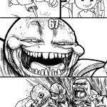 ㅤ | HEY EVERYONE! 67; 67 HATERS | image tagged in memes,hey internet | made w/ Imgflip meme maker