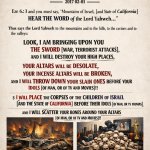 MODERN PROPHESY ORACLE, Dated 2017 02-01 Eze 6:3 and you must sa