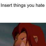 Simba hates who ? meme