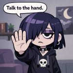 Duolingo's Lily - talk to the hand