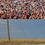 Crowd Vs. Desert