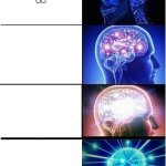 alphabetti twoghetti | A | image tagged in memes,expanding brain,letters | made w/ Imgflip meme maker
