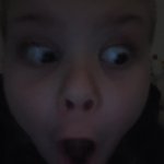 Shocked kid night GIF Template