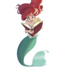 Ariel reading