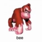 donkey kong bee meme